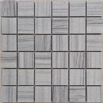 Мозаика LeeDo - Pietrine Marmara grey полированная 30,5x30,5x0,7 см (чип 48x48x7 мм) (Marmara grey POL 48x48x7)