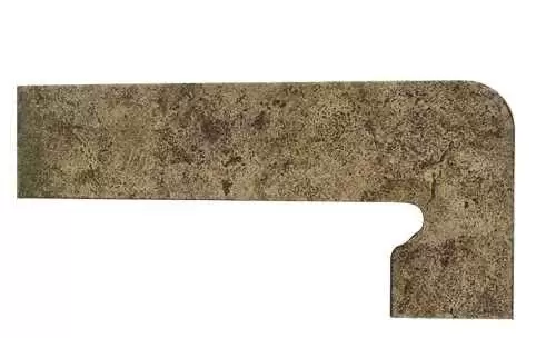 Плинтус Exagres Metalica Zanquin Purple Derecha Правый