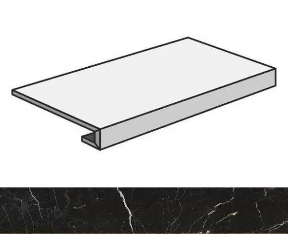 Ступень Atlas Concorde Allure Imperial Black Scalino Frontale Lap 33x160