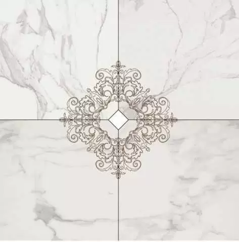 Декор керамогранит Vallelunga Calacatta Decoro компл. из 4х шт.