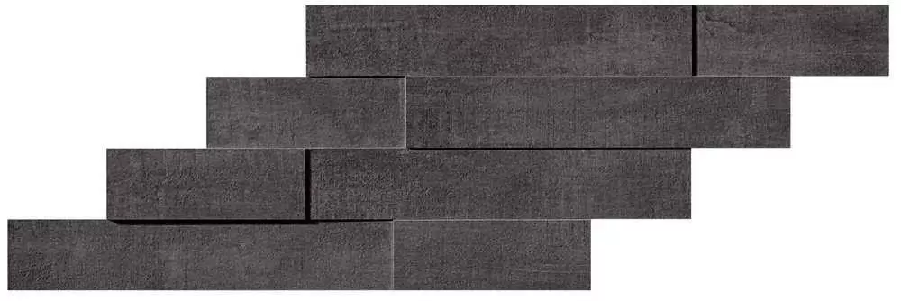 Мозаика Atlas Concorde Italy Mark Graphite Brick 3D