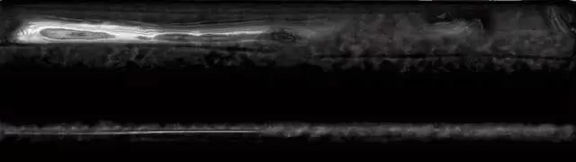 Бордюр настенный El Barco Alfaro Mold. Negro Brillo