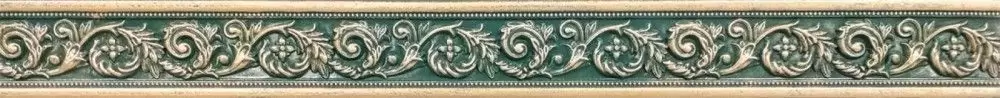 Бордюр настенный New Тrend Adele Latte Adele Verde 5x50