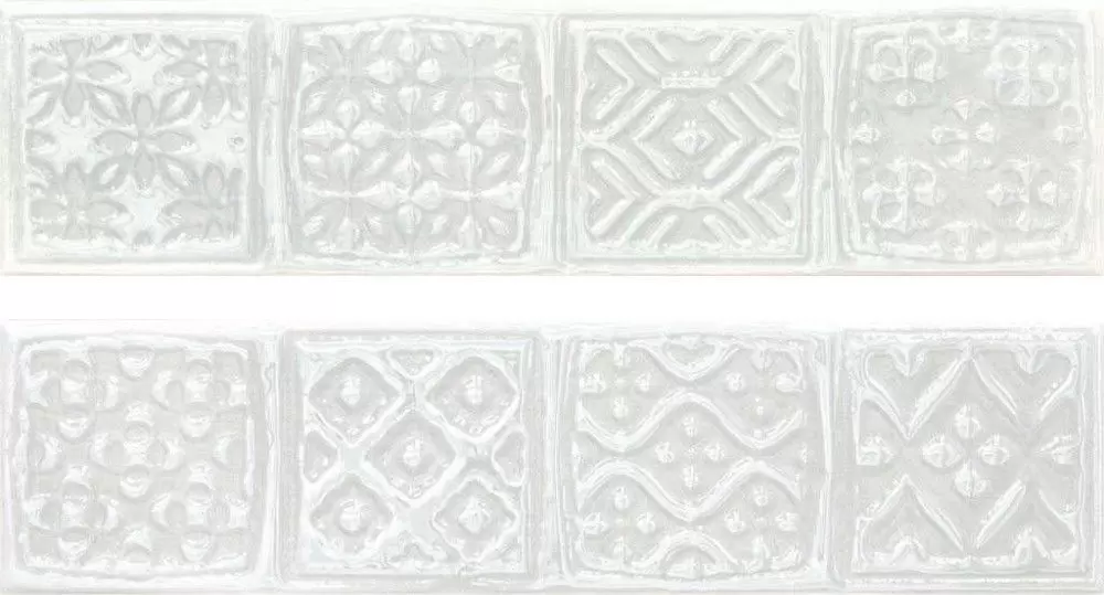 Декор настенный Cifre Opal Comp. Rodia White комплект 2 пл.