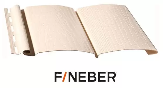 Сайдинг виниловый FineBer BlockHouse Слоновая кость