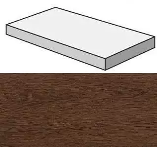 Ступень Atlas Concorde Oak Reserve Dark Brown Scalino Angolare Sx 33x120