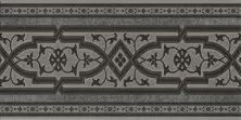 Клинкерная плитка Koblenz Stellstufe mit Dekor Anthrazit Подступенник 15,5x31
