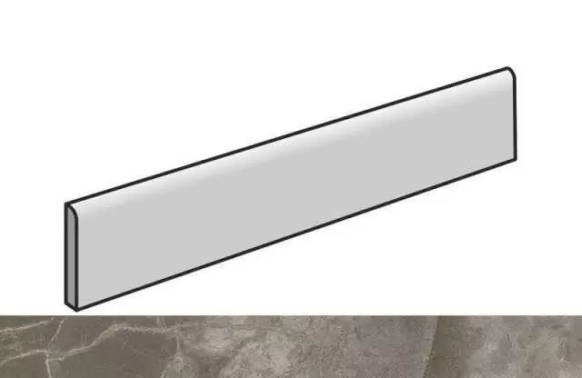 Плинтус Atlas Concorde Allure Grey Beauty Battiscopa 7.2x80