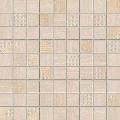 Мозаика Tubadzin Woodbrille MS - Beige