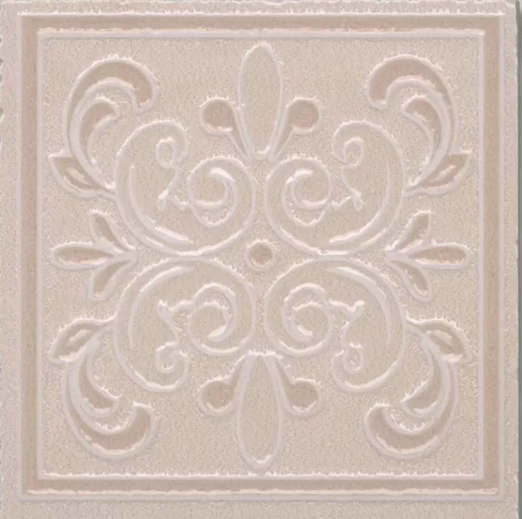 Плитка из керамогранита AD/A452/SG1608 Флораль. Вставка (7,7x7,7)