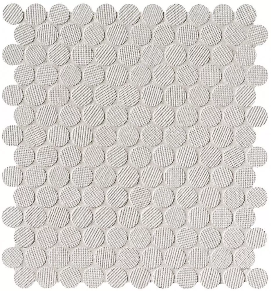 Мозаика FAP Ceramiche Milano Bianco Round Mos. Matt