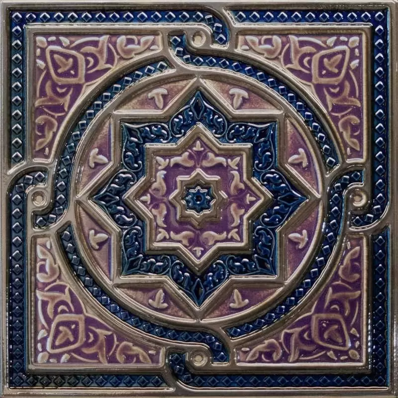 Декор настенный Absolut Keramika Damasco-Tripoli Composicion Tripoli Cobalto