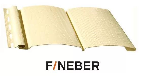 Сайдинг виниловый FineBer BlockHouse Шампань