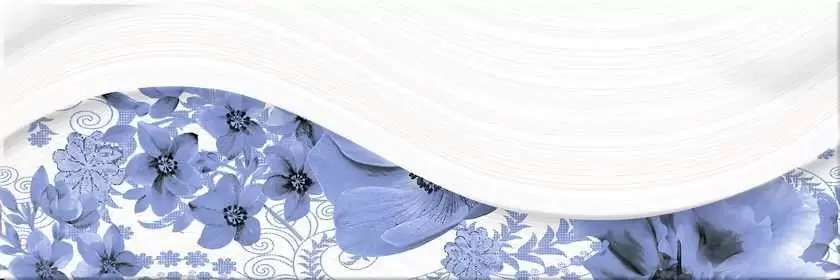 Плитка настенная Superceramica Sea Decor Azul B