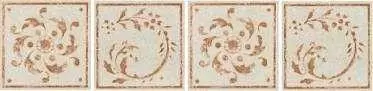 Вставка Ariana Ceramica Convivium B Co Tozz Antiqua Mix 4 5X5