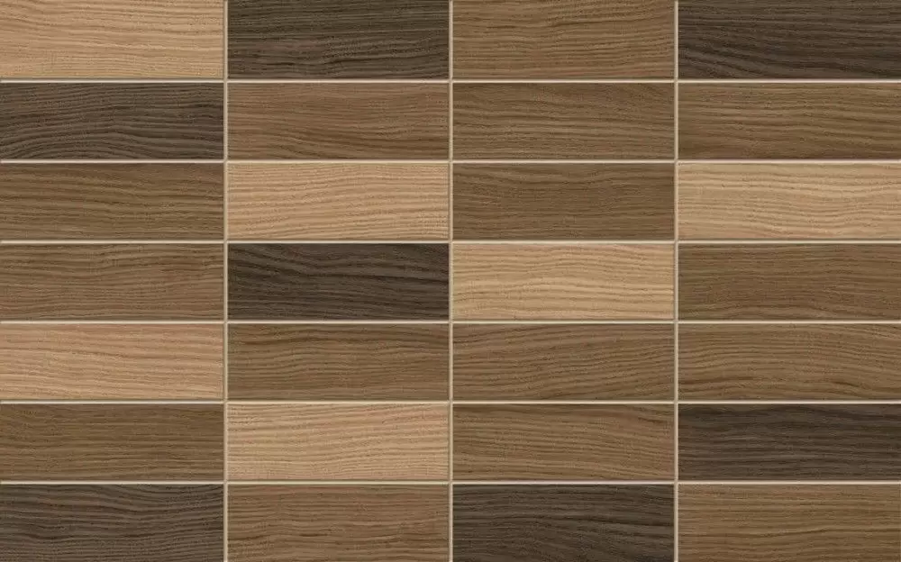 Плитка настенная Golden Tile Karelia Mosaic коричневый 400x250