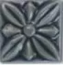 Вставка Adex Studio Taco Relieve Flor N1 Volcanico