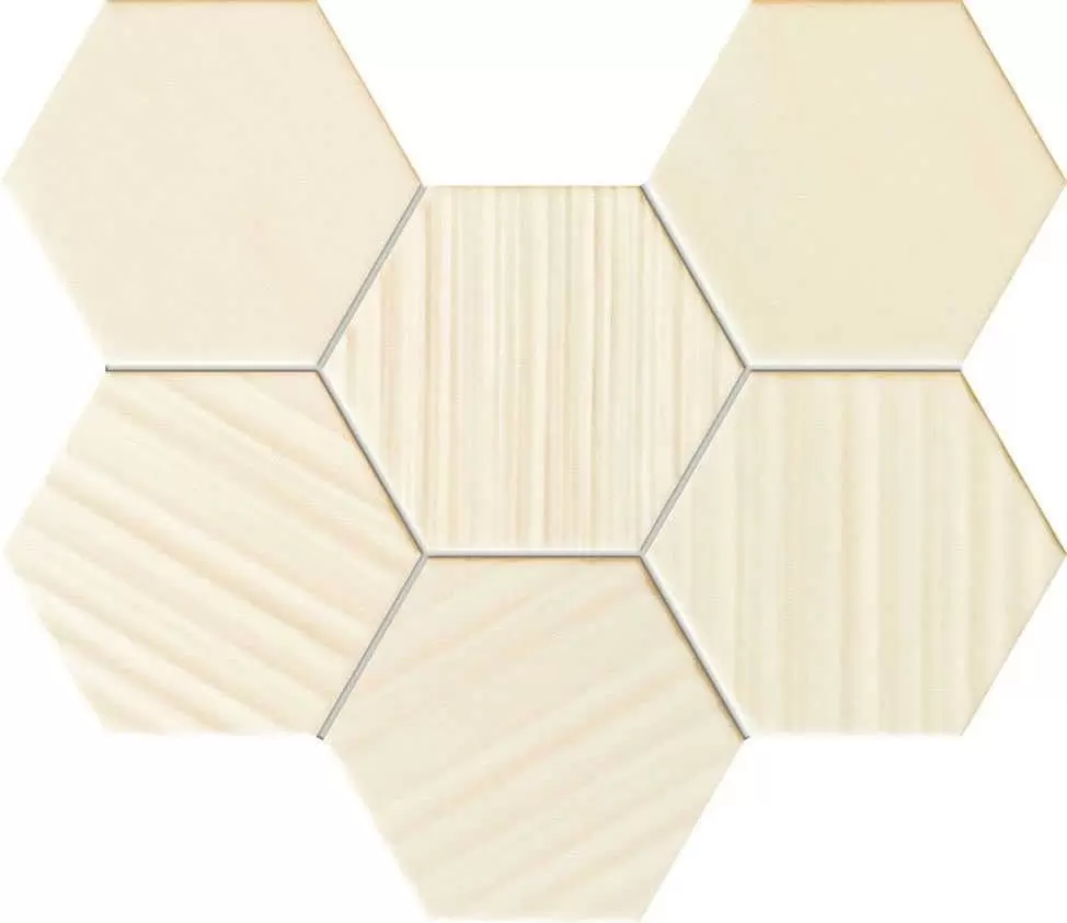 Мозаика Tubadzin Horizon Ms- hex ivory