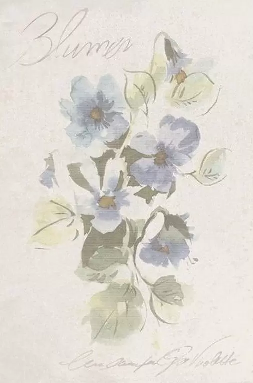 Декор настенный Golden Tile Provence Fleur 3
