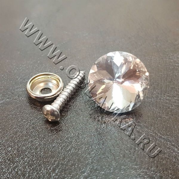 Анальная пробка Diamond Clear Sparkle Large, бесцветный 4010-01Lola - Lola Toys - Анальные пробки со стразами - Купить