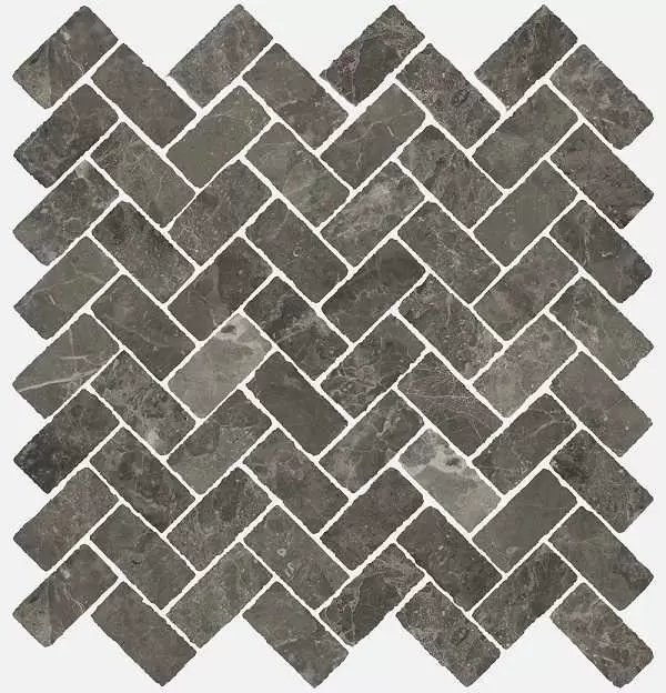 Мозаика Italon Room Floor Project Грэй Стоун Кросс Патинированная