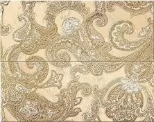 Панно настенное Azori Sfumato beige Decor Set Paisley