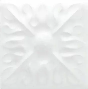Вставка Adex Studio Taco Relieve Flor N2 Snow Cap