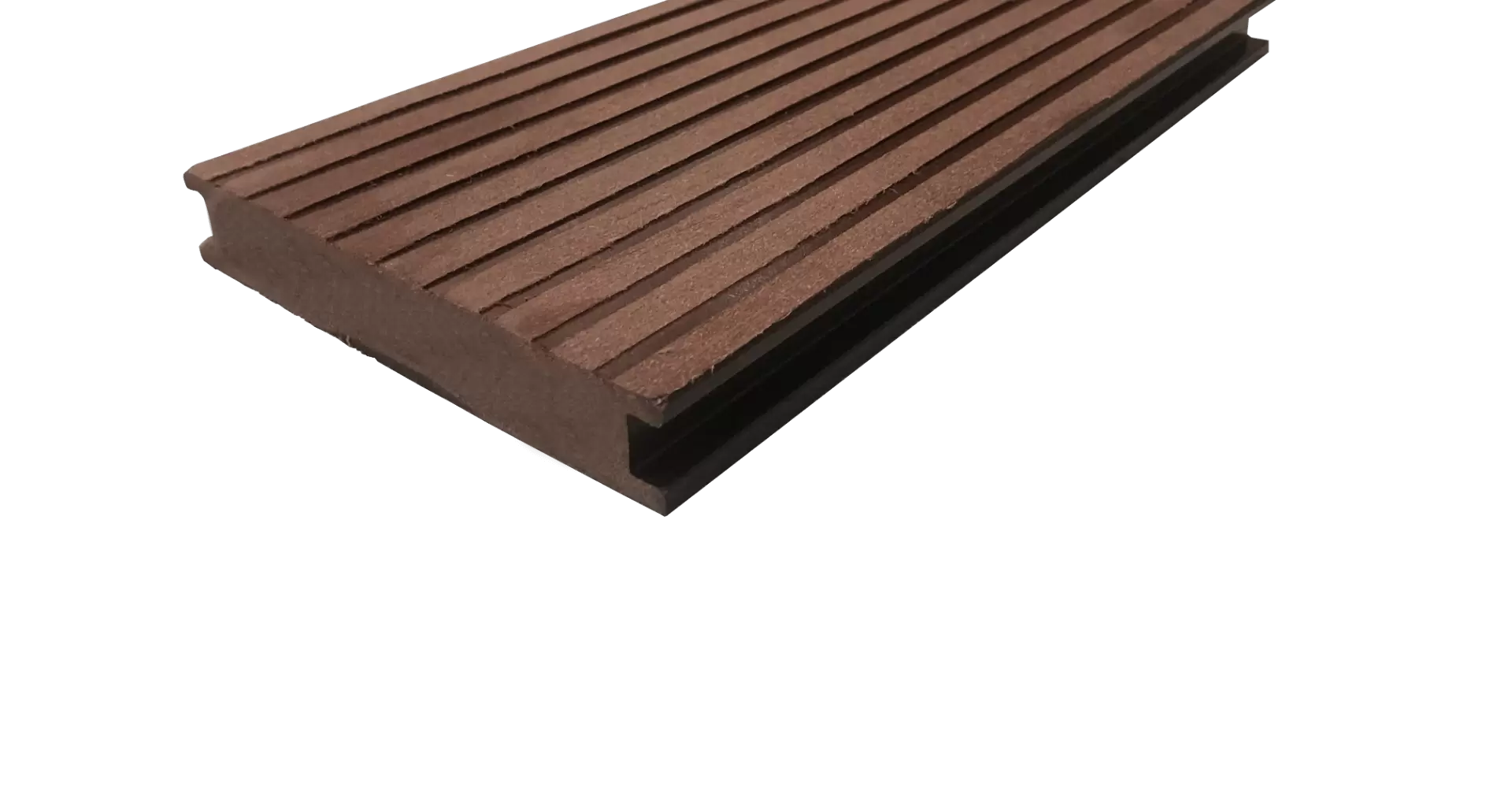 Террасная доска ДПК ECODECKING HIT полнотелая Шоколад