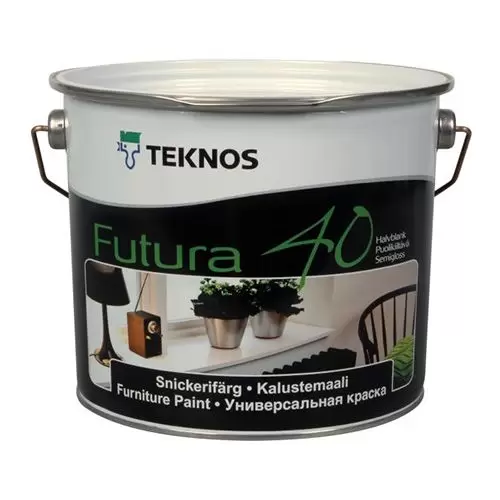 Краска универсальная Teknos Futura 40 PM3 2,7 л