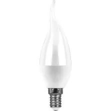 Лампа светодиодная SAFFIT SBC3713 Свеча на ветру E14 13W 6400K 55175