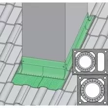 Комплект примыкания Schiedel 38x100 см