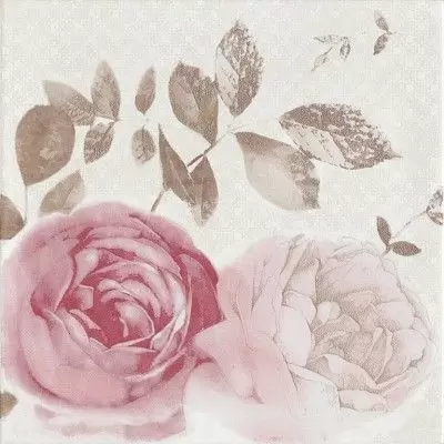 Декор настенный ABK Ricordi DEC. ROSE MIX 2 BIABORDEAUX