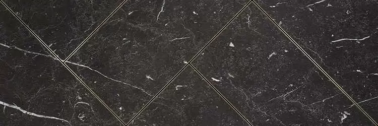Декор настенный Pamesa Bolsena Pontesei Adamantino Decor Negro
