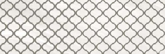 Керамическая плитка Deco Absolute Platino Ice Декор 25x73