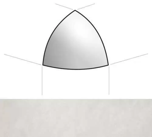 Бордюр настенный FAP Ceramiche Color Line Perla Ae Spigolo