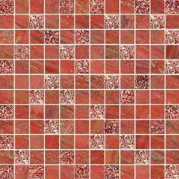 Мозаика Brennero Folli Follie Mosaico Lux Quadretti Rosso