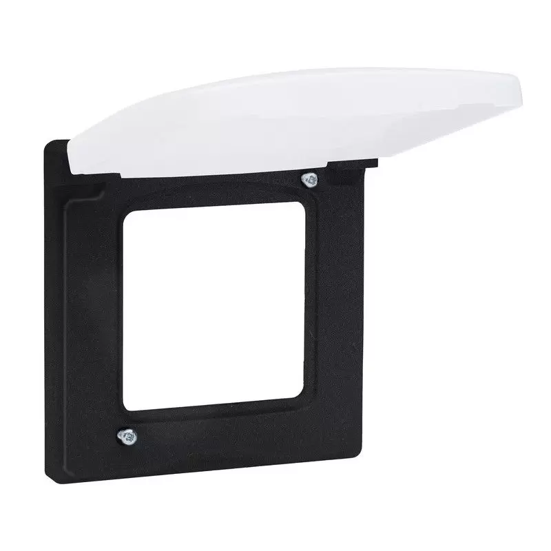 Рамка Legrand INSPIRIA Антрацит с защитной крышкой IP 44 673923