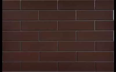 Плитка настенная Cerrad Elewacja Szkliwiona braz new brown glazed
