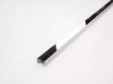 Профиль из нержавеющей стали Inox Pencil Brillo полированный Угол 15x8