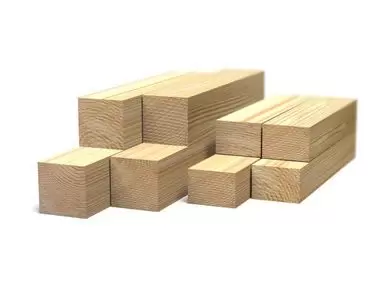 Брусок сухой строганный 40x40 сосна/ель