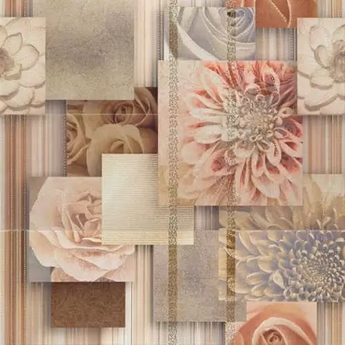 Комплект декора настенный Porcelanite Dos Serie 2204 2204 Comp. Gris Patchwork III комп-3шт декор
