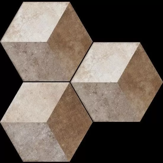 Керамогранит Fioranese Heritage Exagona Deco Texture 2 Nat